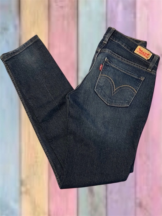 Levi's Denim - Levi's 524 Too Superlow Rise Y2K Blue Denim Skinny Jeans